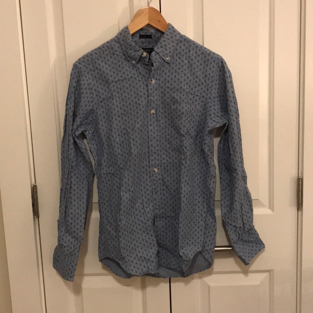 J. Crew chambray slim button down